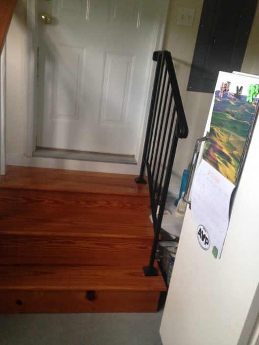 DIY Handrails Installation Outdoor Stair Railing Kits