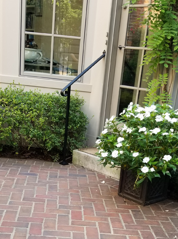 Wrought Iron Outdoor Steps Handrails