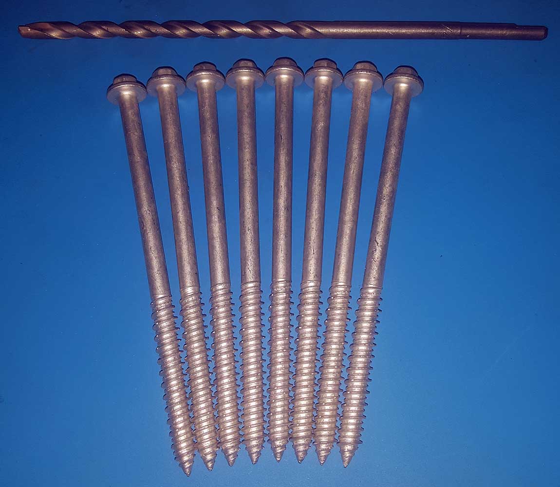 Masonry Fasteners for Handrail Installation DIY Handrail