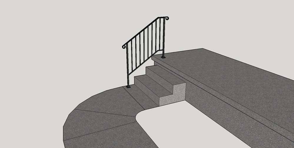 mockup - DIY Handrails